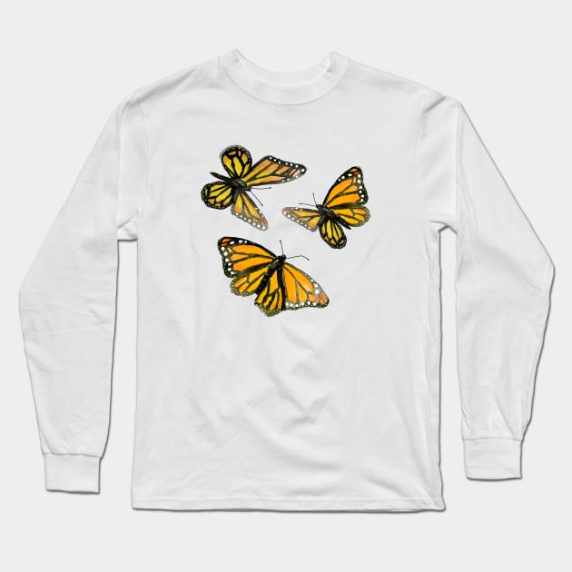 Monarchs Long Sleeve T-Shirt by colleendavis72